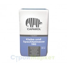 CAPAROL Klebe- und Spachtelmasse 190 Штукатурно-клеевая смесь для крепления минераловатных плит и пенополистирола