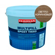 ISOMAT MULTIFILL-EPOXY THIXO - 2-компонентная эпоксидная затирка и клей для плитки (Светло-коричневый)