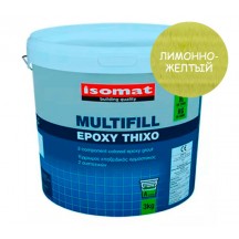 ISOMAT MULTIFILL-EPOXY THIXO - 2-компонентная эпоксидная затирка и клей для плитки (Лимонно-желтый)